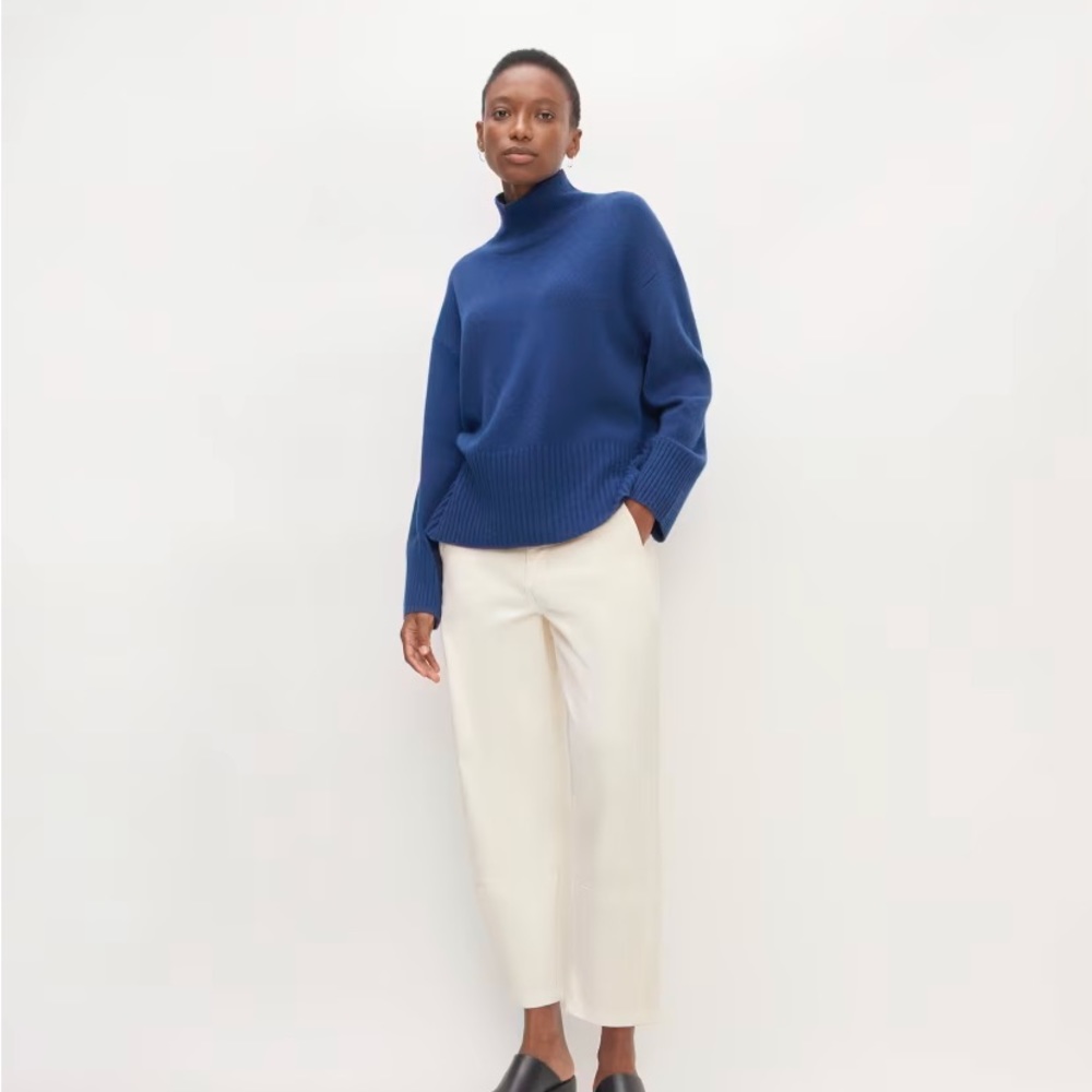 Everlane | The Utility Barrel Pant (White)